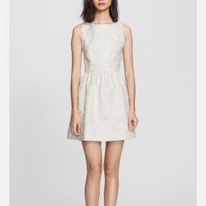 Alice + Olivia 'Lillyanne' Jacquard Fit & Flare Dress